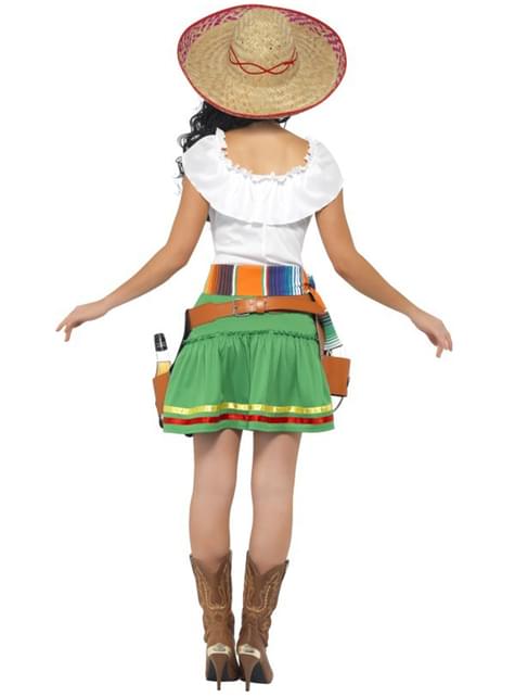 Disfraz de mexicana tequilera para mujer - Smiffys | Funidelia