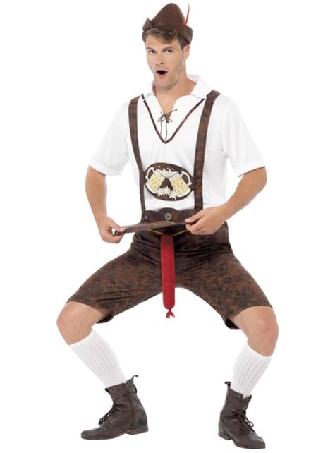 Disfraz de tirolés con sorpresa Oktoberfest - Smiffys | Funidelia