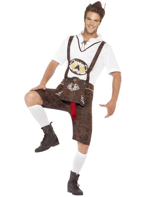 Disfraz de tirolés con sorpresa Oktoberfest - Smiffys | Funidelia