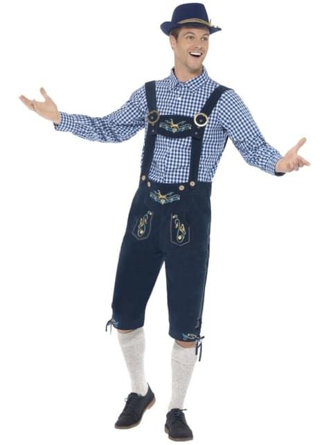 Disfraz de tirolés tradicional para hombre