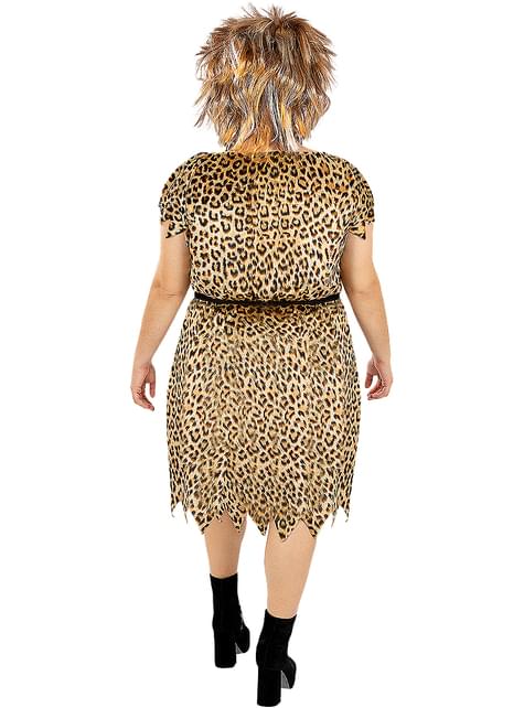 Disfraz de troglodita para mujer talla grande - Funiglobal | Funidelia