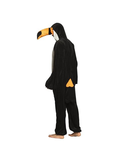 Disfraz de tucán onesie para adulto