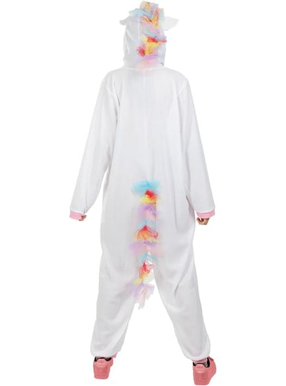 Disfraz de unicornio rosa onesie para adulto - Funiglobal | Funidelia