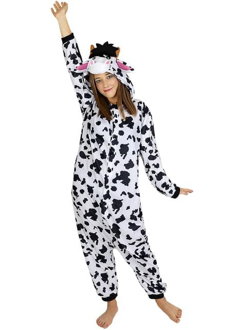 Disfraz de vaca onesie para adulto - Funiglobal | Funidelia