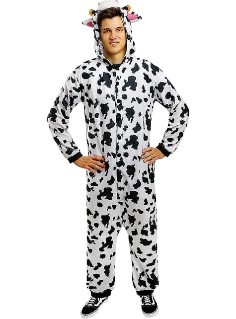 Disfraz de vaca onesie para adulto - Funiglobal | Funidelia