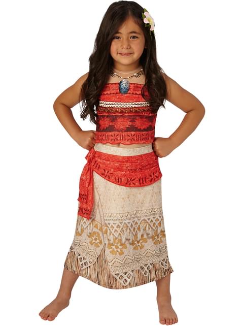 Disfraz de Vaiana deluxe para niña - Rubies UK | Funidelia