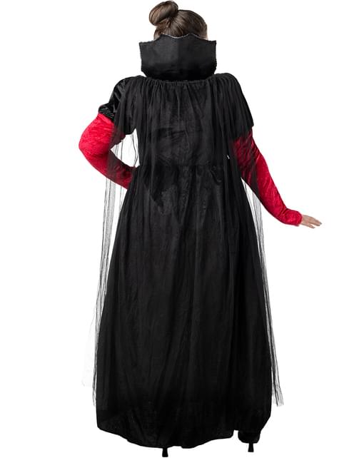 Disfraz de vampiresa Deluxe para mujer talla grande - Funiglobal | Funidelia