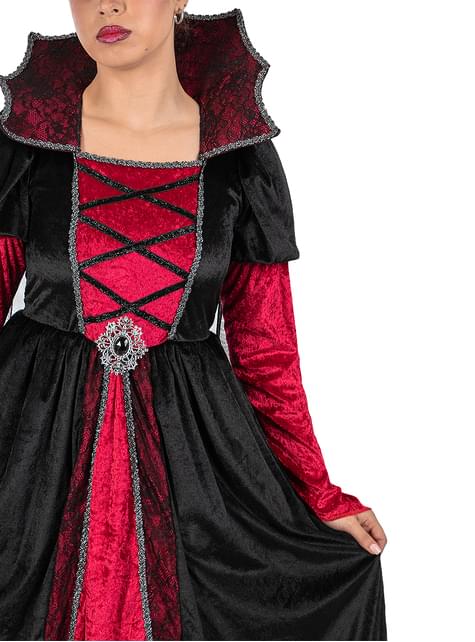 Disfraz de vampiresa Deluxe para mujer - Funiglobal | Funidelia