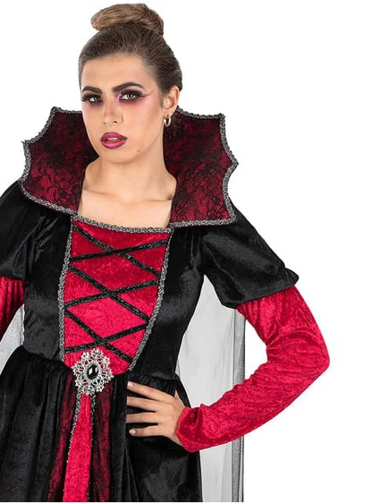 Disfraz de vampiresa Deluxe para mujer - Funiglobal | Funidelia