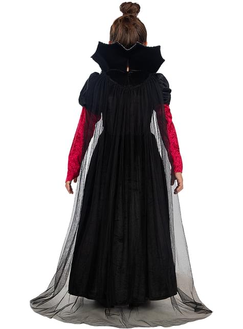 Disfraz de vampiresa Deluxe para niña - Funiglobal | Funidelia