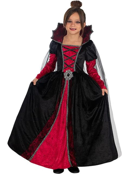 Disfraz de vampiresa Deluxe para niña - Funiglobal | Funidelia