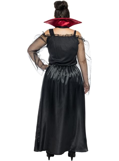 Disfraz de vampiresa para mujer talla grande - Funiglobal | Funidelia