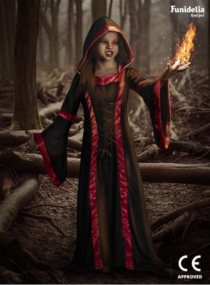 Disfraz de vampiresa sacerdotisa para niña - Funiglobal | Funidelia