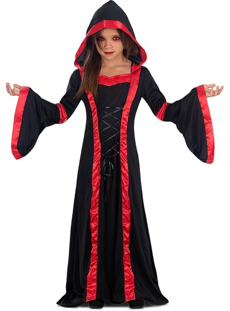 Disfraz de vampiresa sacerdotisa para niña - Funiglobal | Funidelia