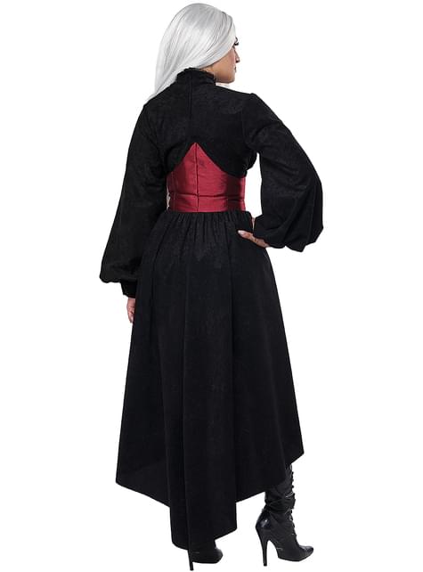 Disfraz de vampiresa sexy con corset para mujer