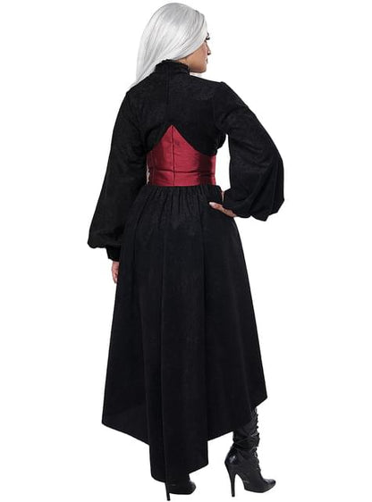 Disfraz de vampiresa sexy con corset para mujer