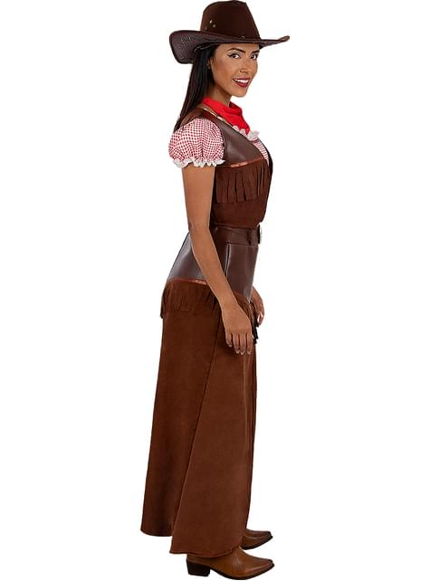 Disfraz de Vaquera Deluxe para mujer - Funiglobal | Funidelia