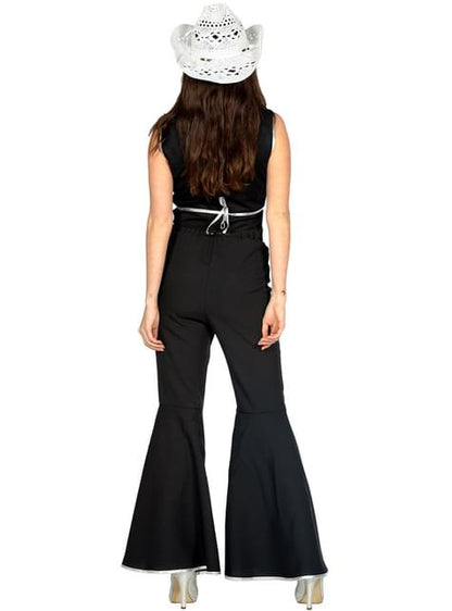 Disfraz de vaquera negro sexy mujer - Wilbers | Funidelia