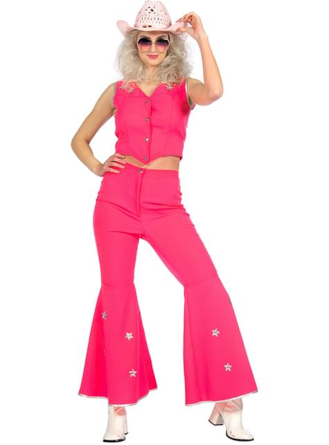 Disfraz de vaquera rosa sexy mujer - Wilbers | Funidelia