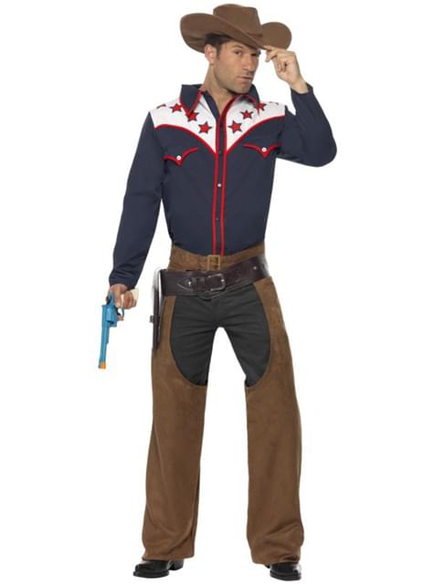 Disfraz de vaquero de rodeo para hombre - Smiffys | Funidelia