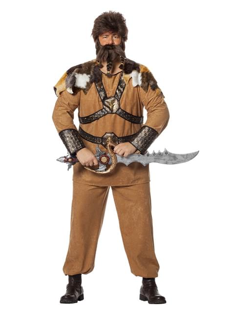Disfraz de vikingo guerrero para hombre