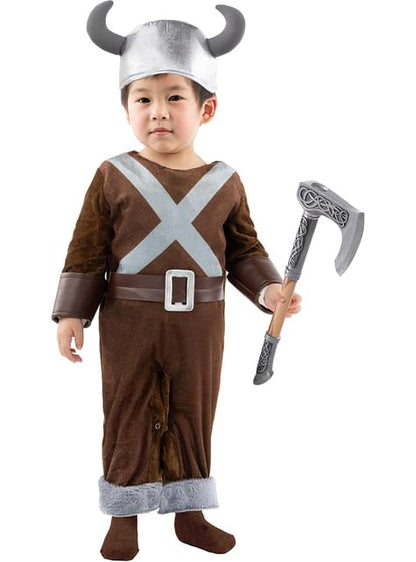 Disfraz de vikingo para bebé
