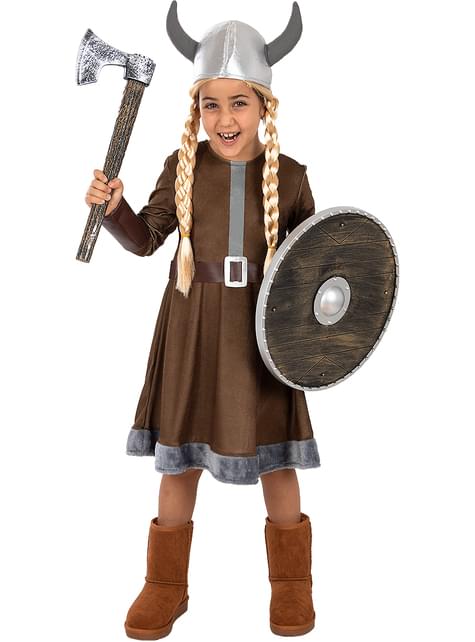 Disfraz de Vikingo para niña - Funiglobal | Funidelia