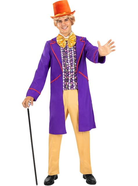 Disfraz de Willy Wonka para hombre - Charlie y la Fábrica de Chocolate - Funiglobal | Funidelia