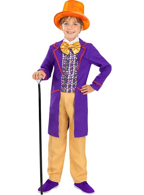 Disfraz de Willy Wonka para niño - Charlie y la Fábrica de Chocolate - Funiglobal | Funidelia