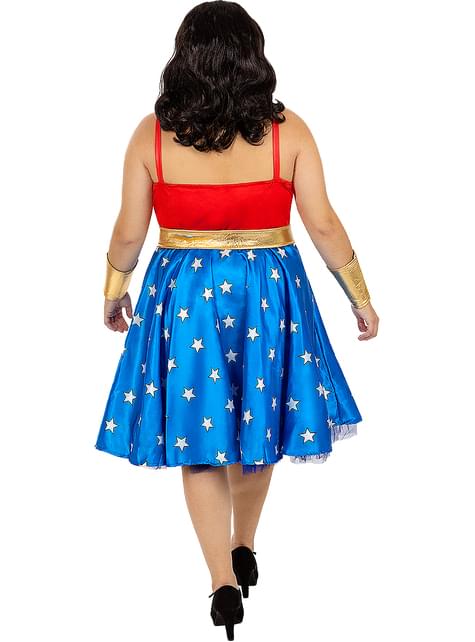 Disfraz de Wonder Woman clásico talla grande - Funiglobal | Funidelia
