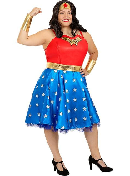 Disfraz de Wonder Woman clásico talla grande - Funiglobal | Funidelia