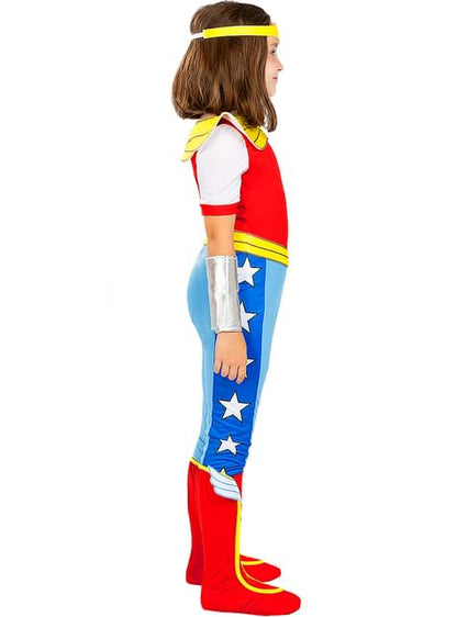 Disfraz de Wonder Woman DC Super Hero Girls para niña - Funiglobal | Funidelia
