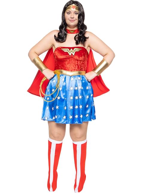 Disfraz de Wonder Woman sexy talla grande - Funiglobal | Funidelia