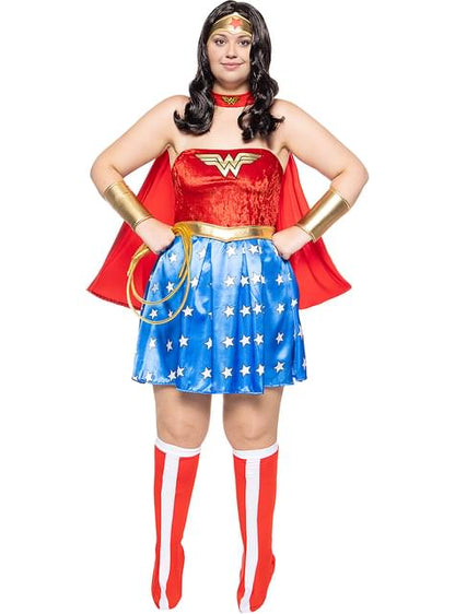 Disfraz de Wonder Woman sexy talla grande - Funiglobal | Funidelia