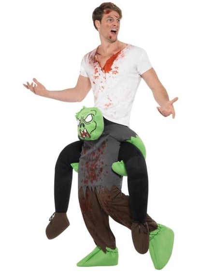 Disfraz a hombros de zombie para adulto