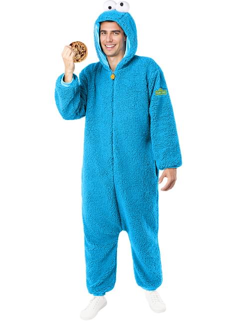 Disfraz del monstruo de las galletas para adulto - Barrio Sésamo - Funiglobal | Funidelia