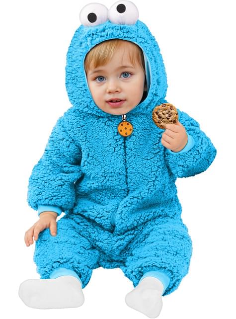 Disfraz del monstruo de las galletas para bebé - Barrio Sésamo - Funiglobal | Funidelia