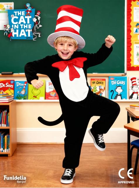 Disfraz El Gato en el Sombrero para niños - Cat in the hat