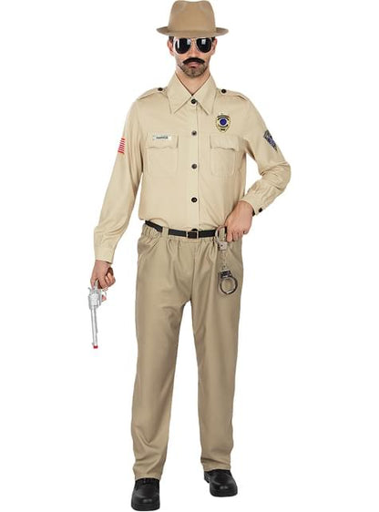 Disfraz Jim Hopper con sombrero Stranger Things - Oficial Netflix - Funiglobal | Funidelia