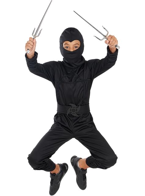 Disfraz Ninja negro para niño - Funiglobal | Funidelia
