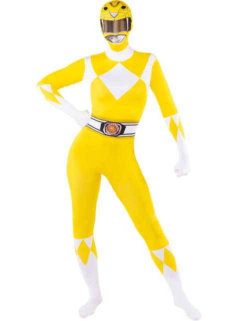 Disfraz Power Ranger amarillo segunda piel - Funiglobal | Funidelia