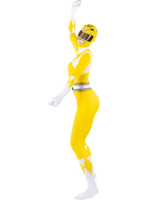 Disfraz Power Ranger amarillo segunda piel - Funiglobal | Funidelia
