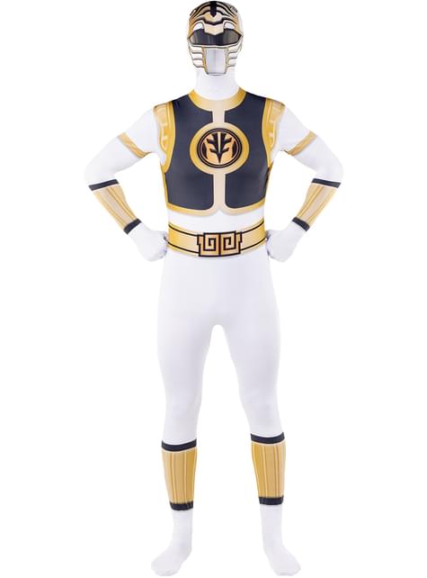 Disfraz Power Ranger Blanco Segunda piel - Funiglobal | Funidelia