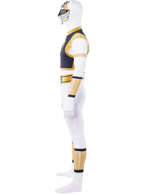 Disfraz Power Ranger Blanco Segunda piel - Funiglobal | Funidelia