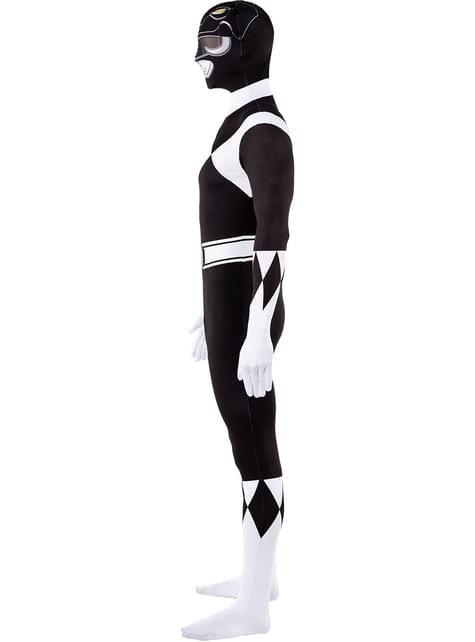 Disfraz Power Ranger Negro Segunda piel - Funiglobal | Funidelia