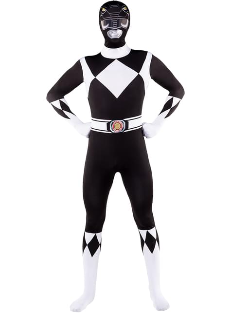 Disfraz Power Ranger Negro Segunda piel - Funiglobal | Funidelia