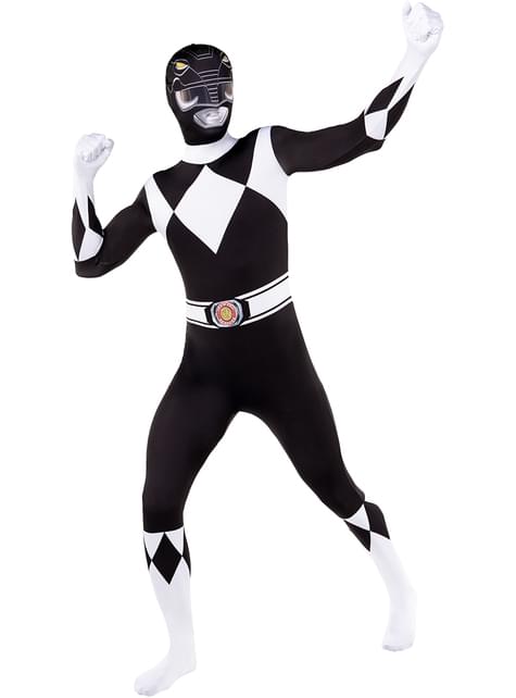 Disfraz Power Ranger Negro Segunda piel - Funiglobal | Funidelia