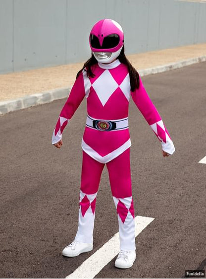 Disfraz Power Ranger Rosa para niños - Funiglobal | Funidelia