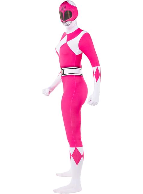 Disfraz Power Ranger rosa segunda piel - Funiglobal | Funidelia