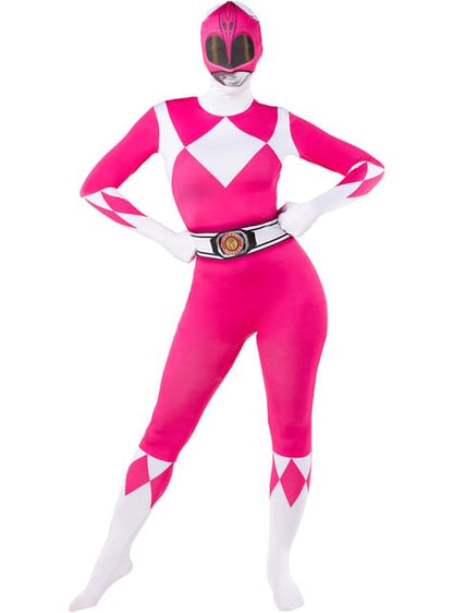 Disfraz Power Ranger rosa segunda piel - Funiglobal | Funidelia